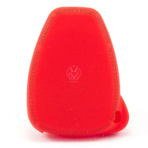 Forro Control Silicone Jeep Cherokee Liberty Kj 2005-2007 4 Botones Rojo FORRO LLAVE CONTROL