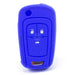 Forro Control Silicone Llave Abatible Chevrolet Cruce 2011-2016 3 Botones Azul FORRO LLAVE CONTROL