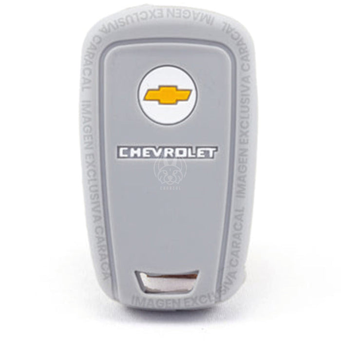 Forro Control Silicone Llave Abatible Chevrolet Cruce 2011-2016 3 Botones Gris FORRO LLAVE CONTROL