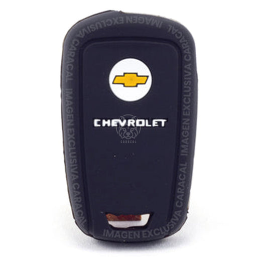 Forro Control Silicone Llave Abatible Chevrolet Cruce 2011-2016 3 Botones Negro FORRO LLAVE CONTROL