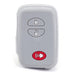 Forro Control Silicone Toyota 4Runner 2010-2021 3 Botones Gris FORRO LLAVE CONTROL