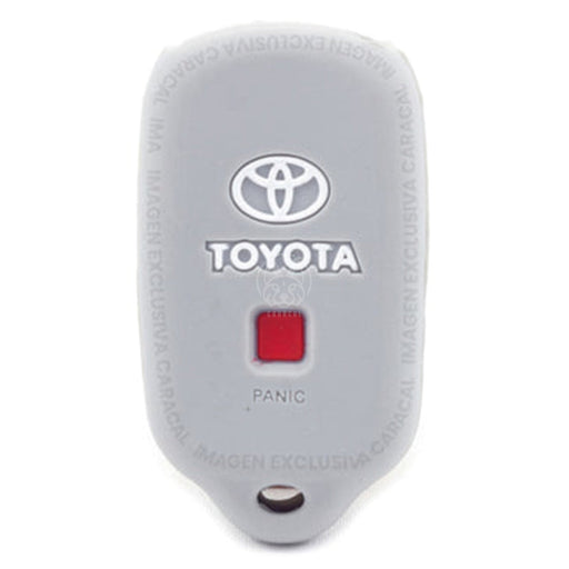 Forro Control Silicone Toyota Camry 2002-2006 Sequoia 2001-2008 4Runner 1999-2009 3 Botones Gris FORRO LLAVE CONTROL