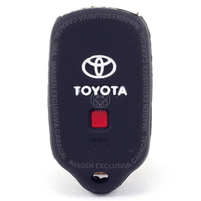 Forro Control Silicone Toyota Camry 2002-2006 Sequoia 2001-2008 4Runner 1999-2009 3 Botones Negro FORRO LLAVE CONTROL