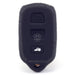 Forro Control Silicone Toyota Camry 2002-2006 Sequoia 2001-2008 4Runner 1999-2009 3 Botones Negro FORRO LLAVE CONTROL