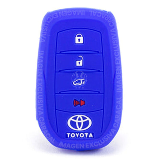 Forro Control Silicone Toyota Corolla Cross Land Cruiser Lc300 2021-2023 Hilux Revo Fortuner Dubai 2015-2025 4 Botones