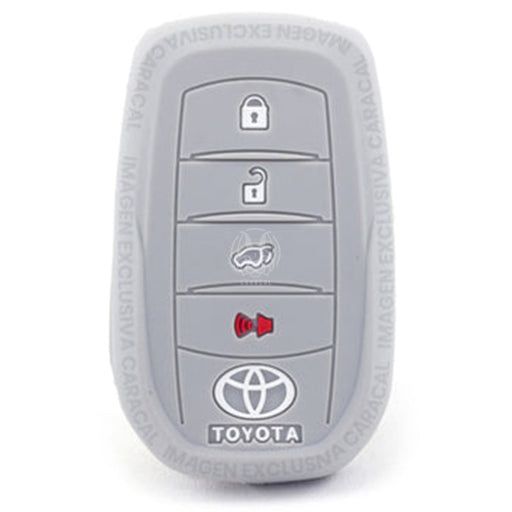 Forro Control Silicone Toyota Corolla Cross Land Cruiser Lc300 2021-2023 Hilux Revo Fortuner Dubai 2015-2025 4 Botones