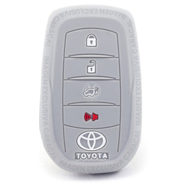 Forro Control Silicone Toyota Corolla Cross Land Cruiser Lc300 2021-2023 Hilux Revo Fortuner Dubai 2015-2025 4 Botones