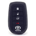 Forro Control Silicone Toyota Corolla Cross Land Cruiser Lc300 2021-2023 Hilux Revo Fortuner Dubai 2015-2025 4 Botones