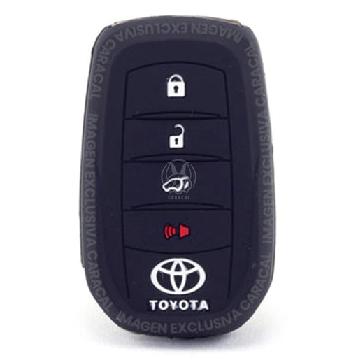 Forro Control Silicone Toyota Corolla Cross Land Cruiser Lc300 2021-2023 Hilux Revo Fortuner Dubai 2015-2025 4 Botones