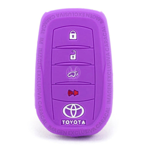 Forro Control Silicone Toyota Corolla Cross Land Cruiser Lc300 2021-2023 Hilux Revo Fortuner Dubai 2015-2025 4 Botones