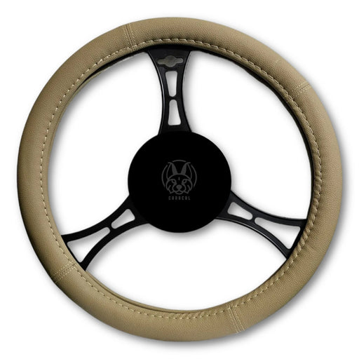 Forro Volante Semicuero Universal 38MM Beige FORRO VOLANTE