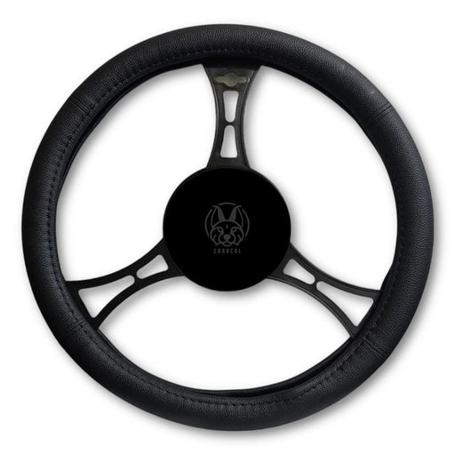 Forro Volante Semicuero Universal 38MM Negro FORRO VOLANTE