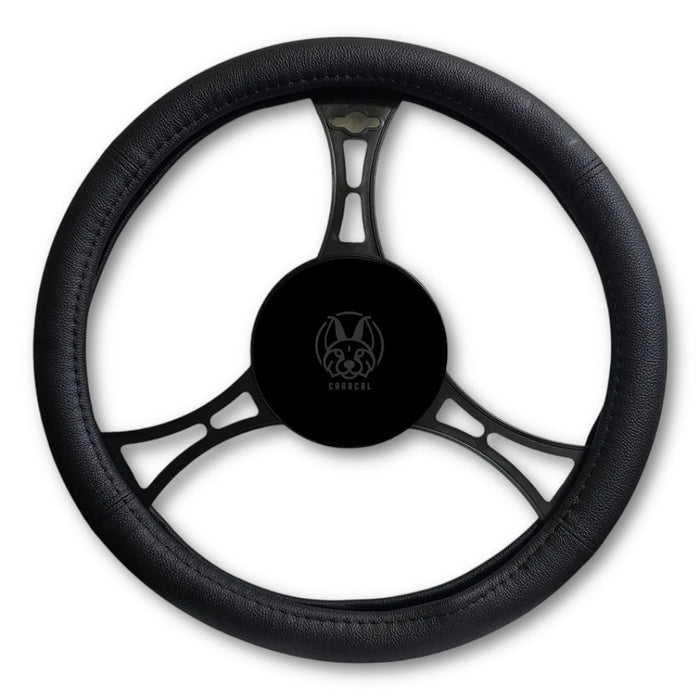 Forro Volante Semicuero Universal 38MM Negro FORRO VOLANTE