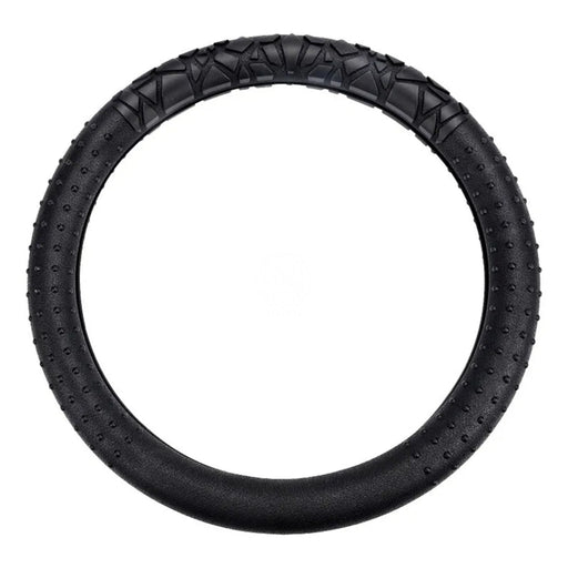 Forro Volante Silicone Textura Antideslizante 14’’ 15’’ Universal Negro Rolucom FORRO VOLANTE