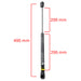 Gato Amortiguador 495Mm Fuerza 290N Universal Capot X2 AMORTIGUADOR CAPOT