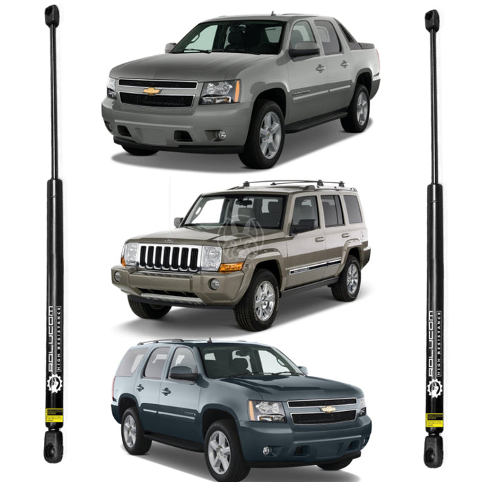 Gato Amortiguador Capot Avalanche Tahoe 2007-2014 Compuerta Jeep Commander 2006-2012 X2 AMORTIGUADOR COMPUERTA