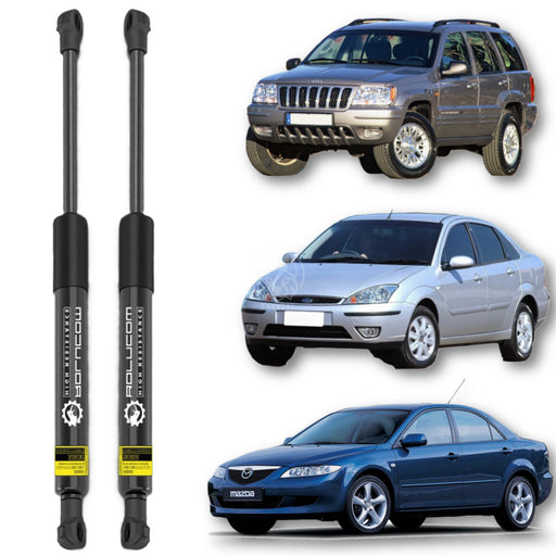 Gato Amortiguador Capot Grand Cherokee Wj 1999-2004 Maleta Ford Focus Sedan Mazda 6 Con Spoiler 2001-2011 X2