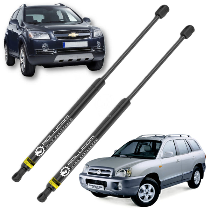 Gato Amortiguador Chevrolet Captiva 2006-2019 Hyundai Santa Fe 2001-2006 Capot X2 AMORTIGUADOR CAPOT