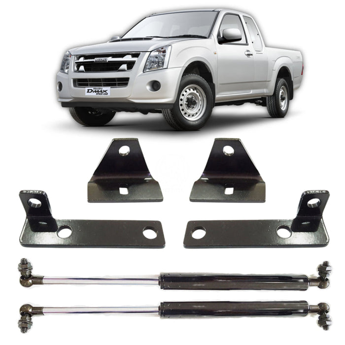 Gato Amortiguador Chevrolet Luv Dmax 2003-2011 Capot Kit Adaptación AMORTIGUADOR CAPOT KIT ADAPTACIÓN