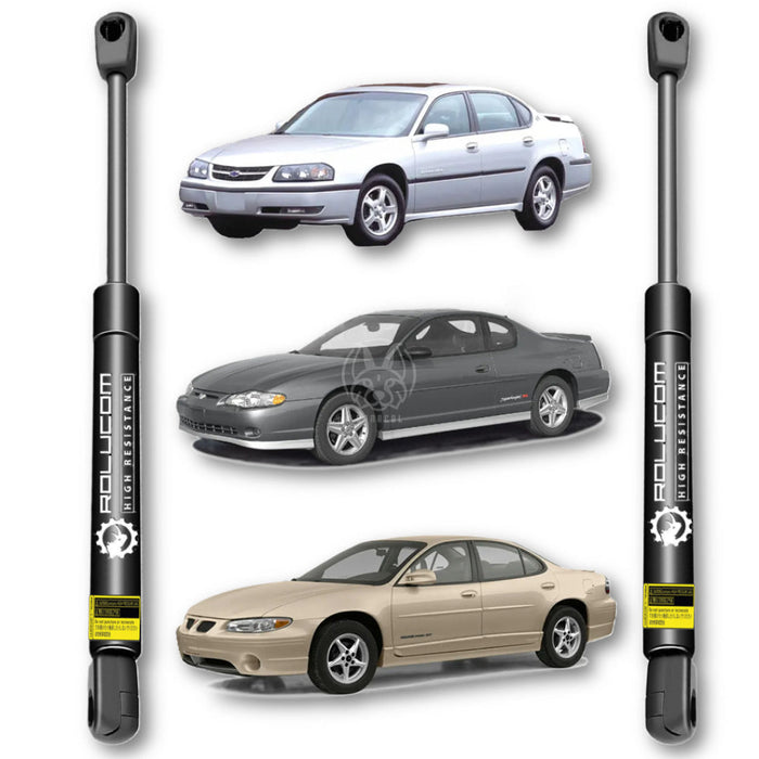Gato Amortiguador Chevrolet Monte Carlo Impala 1999-2005 Compuerta X2 AMORTIGUADOR COMPUERTA