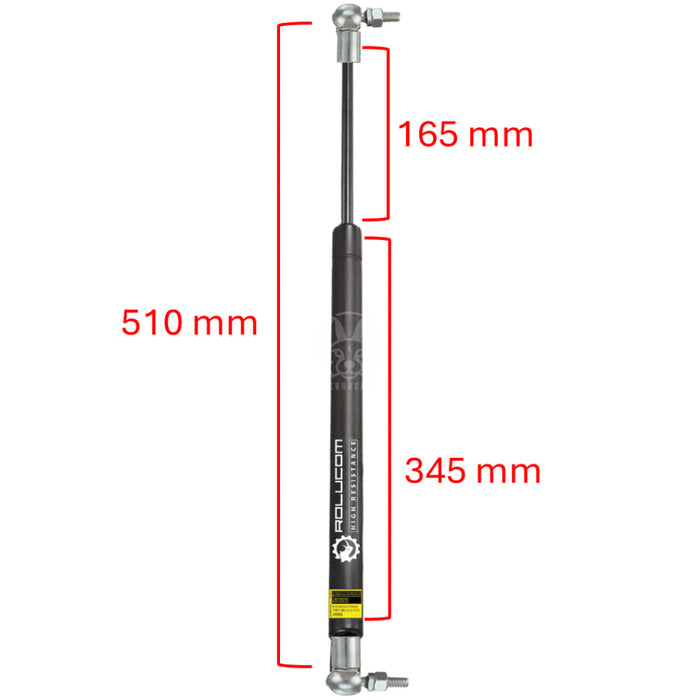 Gato Amortiguador Chevrolet Trailblazer 2002-2009 Compuerta Blindada X2 AMORTIGUADOR COMP BLINDADA
