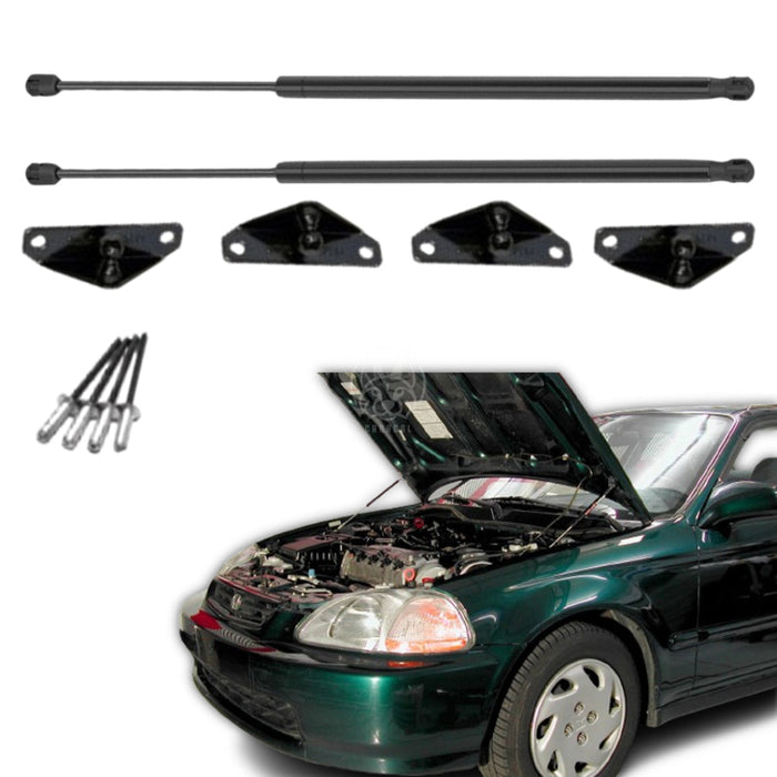 Gato Amortiguador Honda Civic 1992-2000 Capot Kit Adaptación AMORTIGUADOR CAPOT KIT ADAPTACIÓN