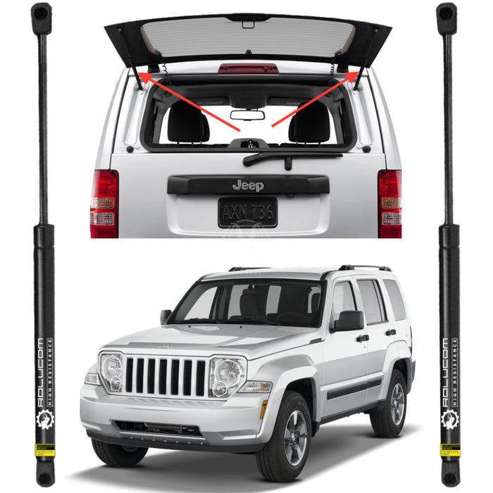 Gato Amortiguador Jeep Cherokee Kk 2008-2015 Vidrio Compuerta X2 AMORTIGUADOR VIDRIO COMPUERTA