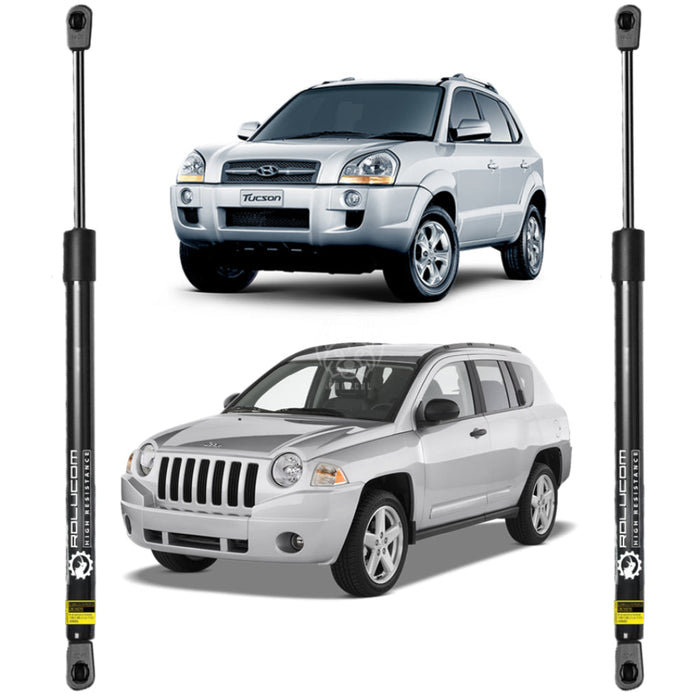 Gato Amortiguador Jeep Compass 2007-2017 Hyundai Tucson 2005-2009 Compuerta X2 AMORTIGUADOR COMPUERTA