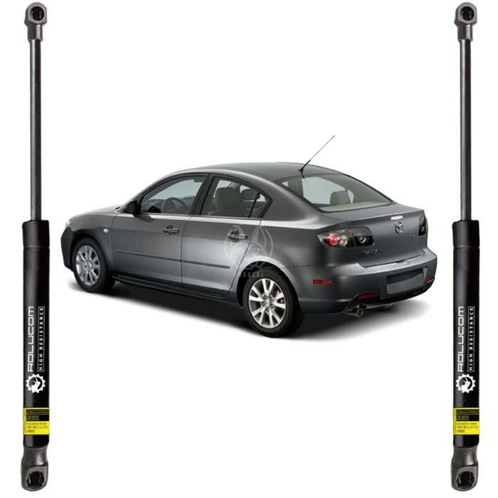 Gato Amortiguador Mazda 3 Sedan 2005-2009 Tapa Maleta Sin Spoiler X2 AMORTIGUADOR COMPUERTA