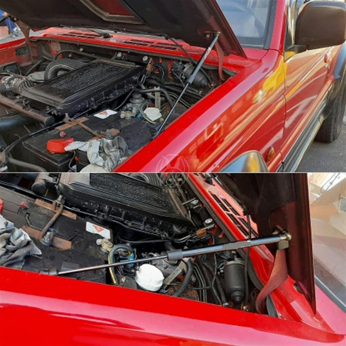 Gato Amortiguador Mitsubishi Montero MK2 Dakar 1990-2009 Kit Adaptación Capot AMORTIGUADOR CAPOT KIT ADAPTACIÓN