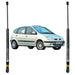 Gato Amortiguador Renault Scenic 1999-2003 Compuerta X2 AMORTIGUADOR COMPUERTA