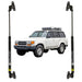 Gato Amortiguador Toyota Land Cruiser FJ80 1990-2009 Burbuja Autana Compuerta X2 AMORTIGUADOR COMPUERTA