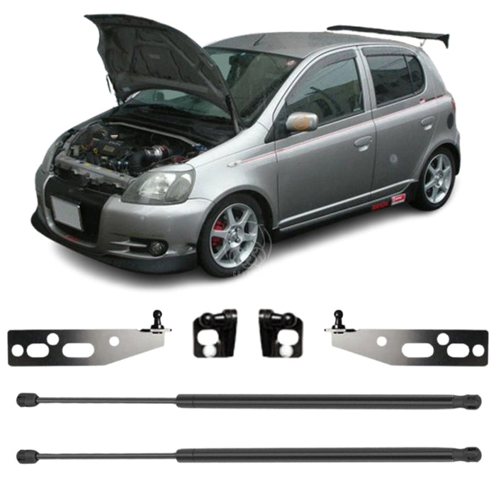 Gato Amortiguador Toyota Yaris 1999-2005 Del Sol Capot Kit Adaptación AMORTIGUADOR CAPOT KIT ADAPTACIÓN