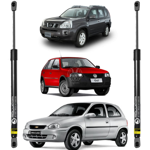 Gato Amortiguador Volkswagen Gol Nissan Xtrail Chevrolet Corsa 1995-2006 Compuerta X2 AMORTIGUADOR COMPUERTA