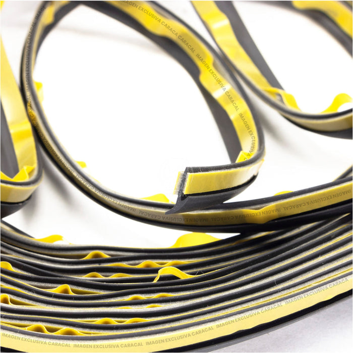 Goma Aisladora Sello Junta Vivo Buche Universal 12mm Negro Multiples Usos Rollo 8 metros GOMA BUCHE