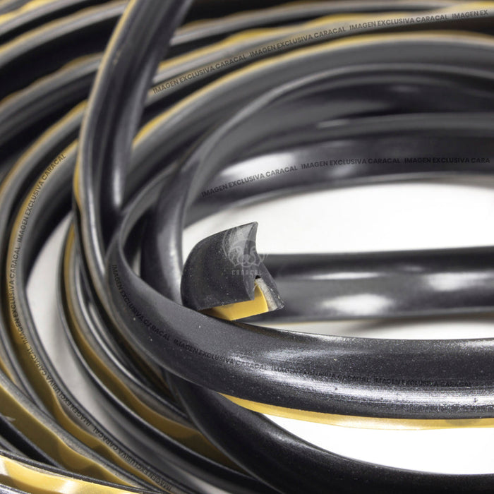 Goma Aisladora Sello Junta Vivo Buche Universal 15mm Negro Multiples Usos Rollo 8 metros GOMA BUCHE