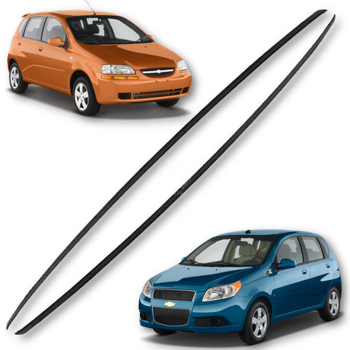 Goma Platina Moldura Chevrolet Aveo 3 Ptas 5 Ptas 2004-2010 Canal Techo X2 GOMA CANAL TECHO