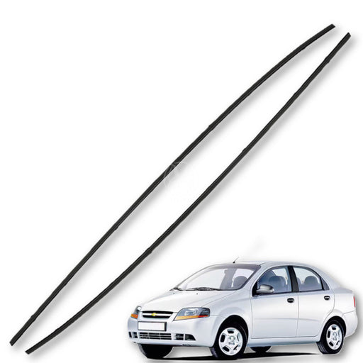 Goma Platina Moldura Chevrolet Aveo 4 Ptas 2004-2010 Canal Techo X2 GOMA CANAL TECHO