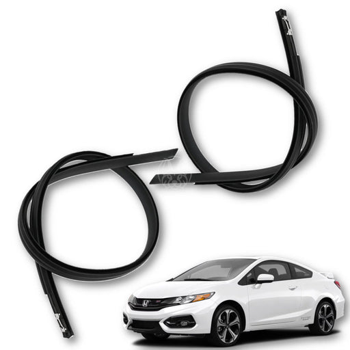 Goma Platina Moldura Honda Civic 2 Ptas 2012-2015 Canal Techo X2 GOMA CANAL TECHO