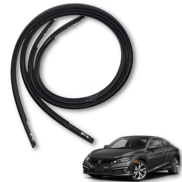 Goma Platina Moldura Honda Civic 2016-2021 Canal Techo X2 GOMA CANAL TECHO