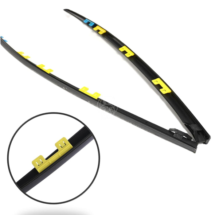 Goma Platina Moldura Honda Civic 4 Ptas 2006-2011 Canal Techo X2 GOMA CANAL TECHO