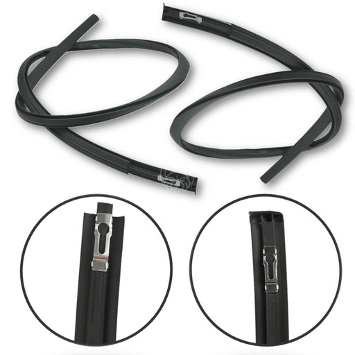 Goma Platina Moldura Honda Fit 2015-2021 Canal Techo X2 GOMA CANAL TECHO