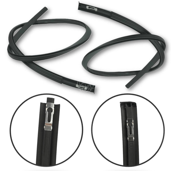 Goma Platina Moldura Honda Fit 2015-2021 Canal Techo X2 GOMA CANAL TECHO