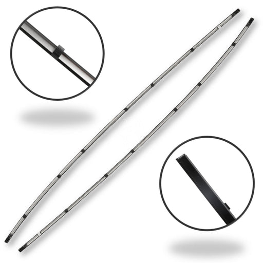 Goma Platina Moldura Mazda 3 2004-2009 Canal Techo X2 GOMA CANAL TECHO