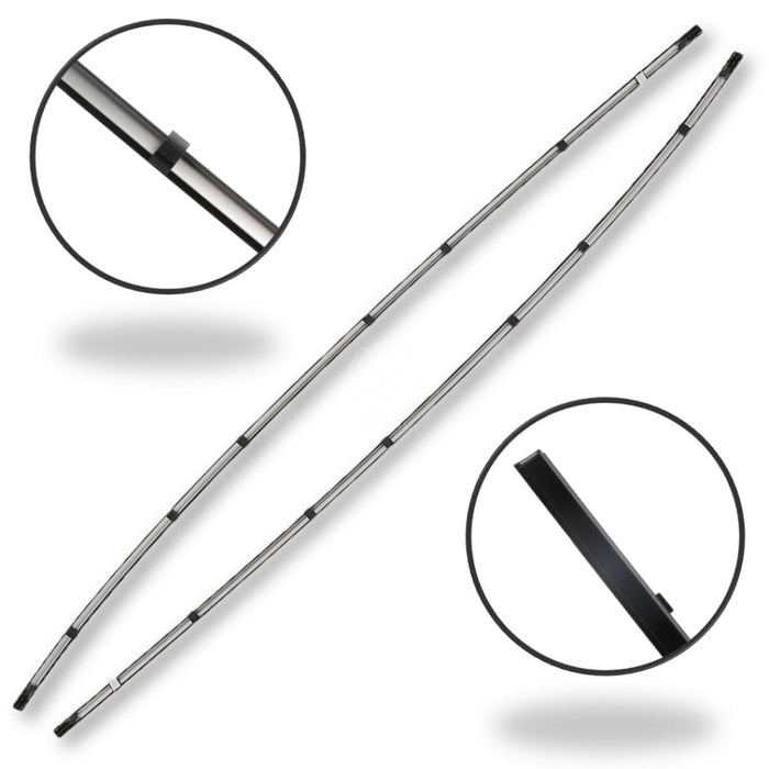 Goma Platina Moldura Mazda 3 2004-2009 Canal Techo X2 GOMA CANAL TECHO