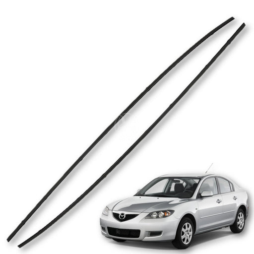 Goma Platina Moldura Mazda 3 2004-2009 Canal Techo X2 GOMA CANAL TECHO