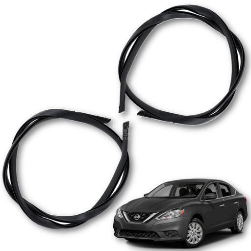 Goma Platina Moldura Nissan Sentra 2013-2018 Canal Techo X2 GOMA CANAL TECHO