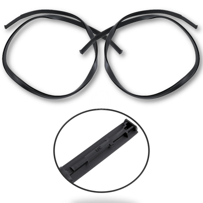 Goma Platina Moldura Nissan Sentra 2013-2018 Canal Techo X2 GOMA CANAL TECHO