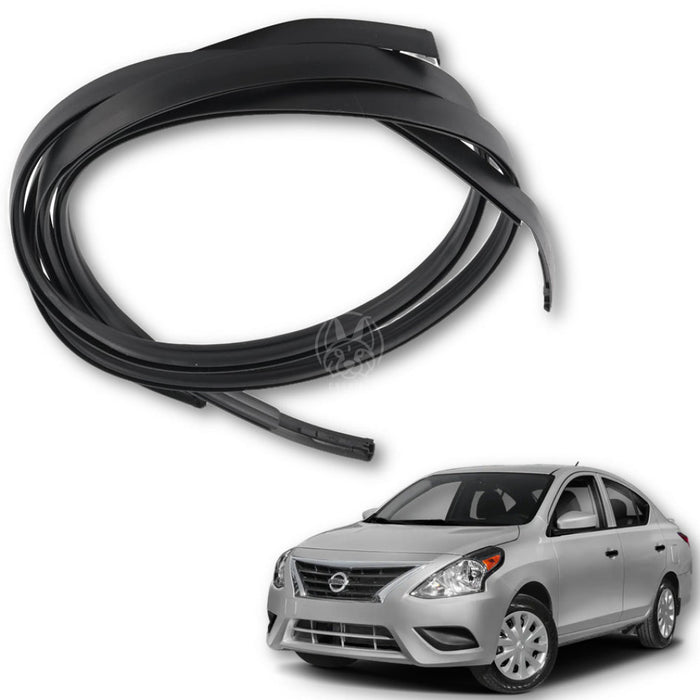 Goma Platina Moldura Nissan Versa 2012-2018 Canal Techo X2 GOMA CANAL TECHO