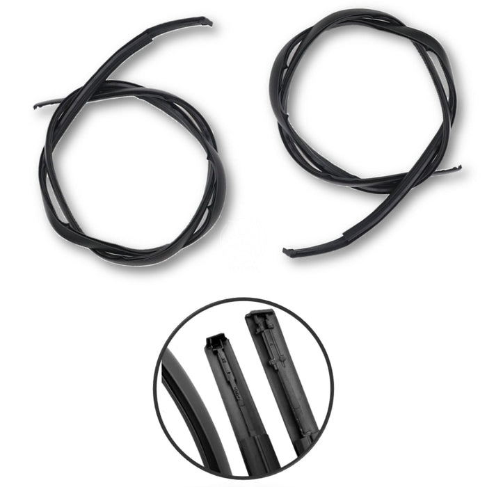 Goma Platina Moldura Toyota Camry 2018-2022 Canal Techo X2 GOMA CANAL TECHO